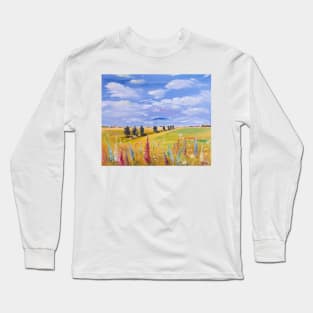 Old Road To The Village Long Sleeve T-Shirt